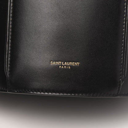 Saint Laurent Smooth Calfskin Medium Talitha Bucket Bag Black 9 of 10