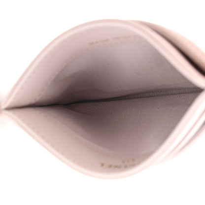 Chanel Lambskin Quilted Chanel 19 Card Holder Light Purple 5 of 9