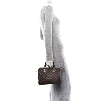 Louis Vuitton Damier Ebene Speedy 25 2 of 10