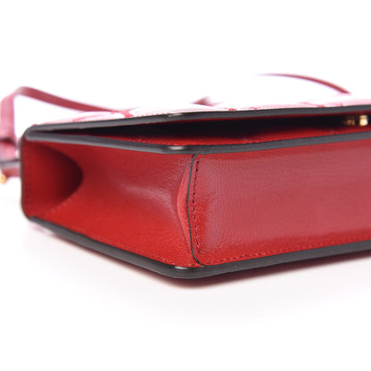 Givenchy Goatskin Quilted GV3 Strap Wallet Vermillon 11 of 12