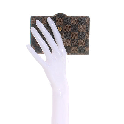 Louis Vuitton Damier Ebene French Purse Wallet 2 of 8
