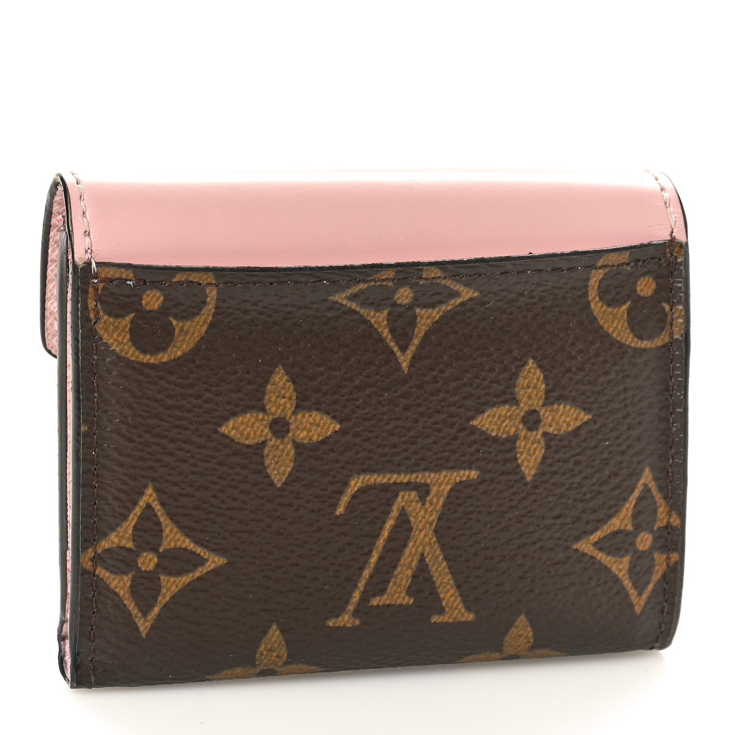 LOUIS VUITTON Monogram Zoe Wallet Rose Ballerine