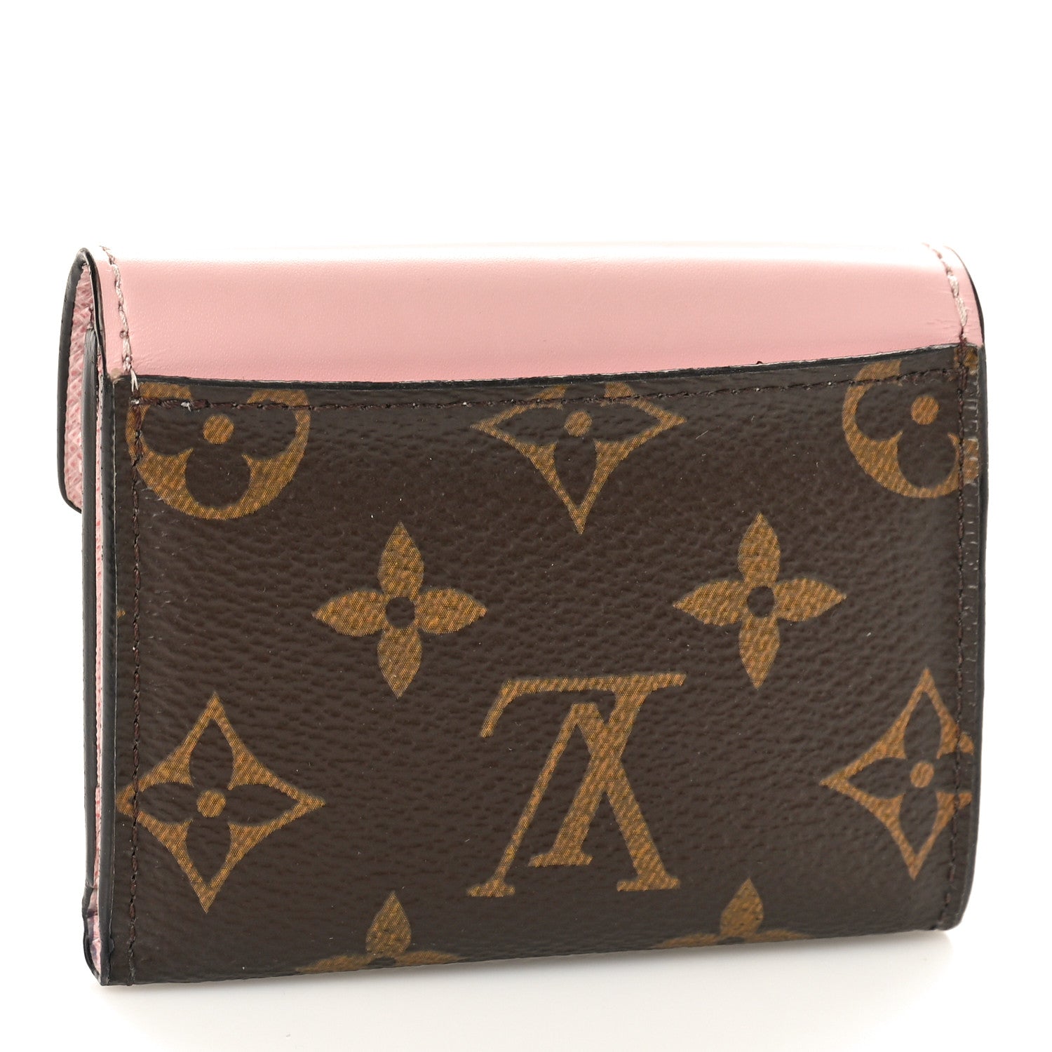 Louis Vuitton LOUIS VUITTON Monogram Zoe Wallet Rose Ballerine 3 of 8