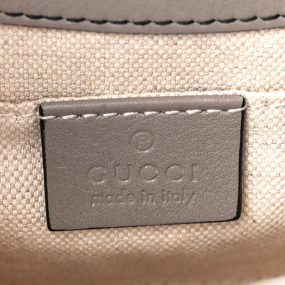 Gucci Guccissima Mini Emily Chain Shoulder Bag Storm Grey 6 of 12