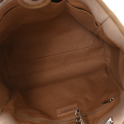 Chanel Mixed Fibers Small Deauville Tote Beige 5 of 12