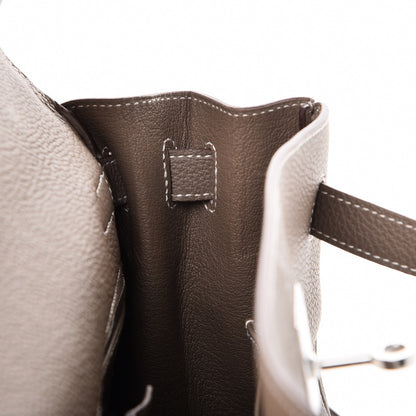 Hermes Togo Kelly Retourne 32 Etoupe 16 of 38