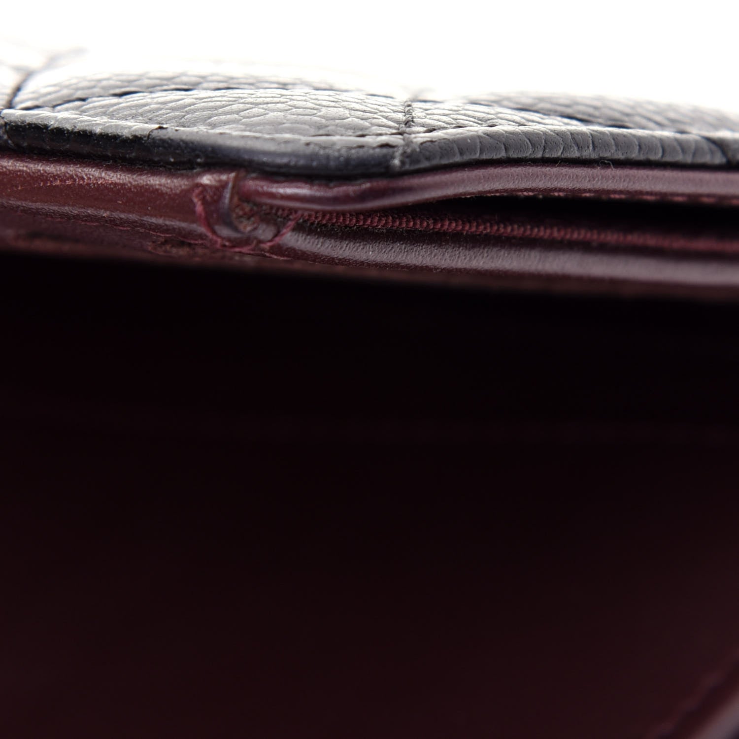 Chanel Caviar Quilted Yen Wallet Black 14 of 17