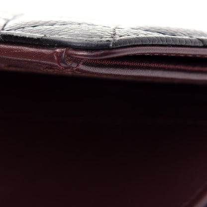 Chanel Caviar Quilted Yen Wallet Black 14 of 17