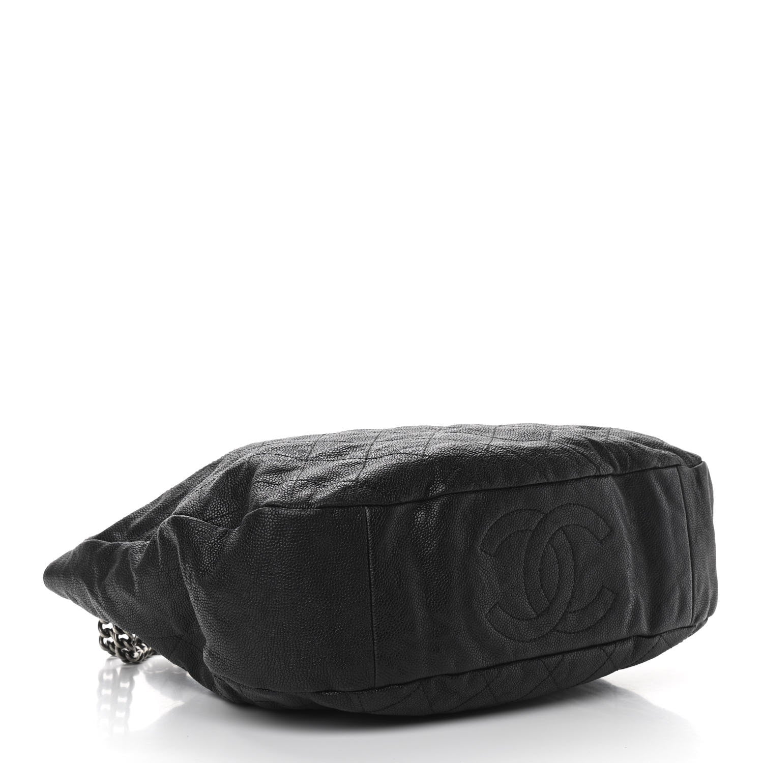 Chanel Caviar Quilted Simply CC Hobo Black 3 of 10