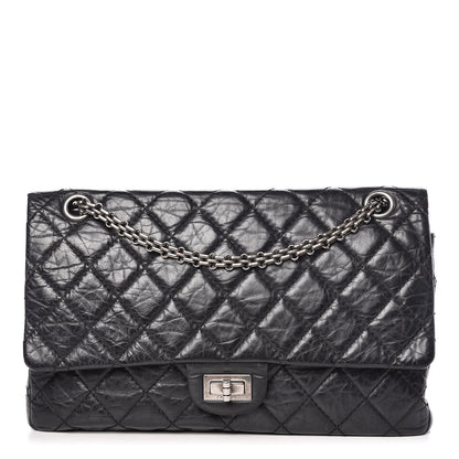 Chanel Aged Calfskin Quilted 2.55 Reissue 226 Flap Black 1 of 10