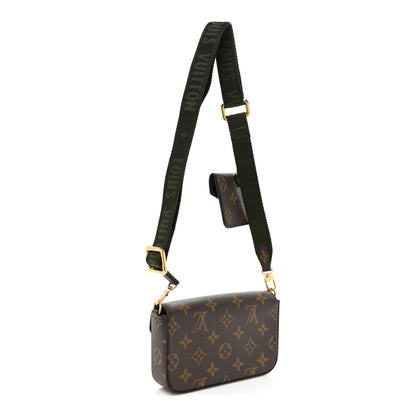 Louis Vuitton Monogram Felicie Strap & Go Kaki 3 of 12