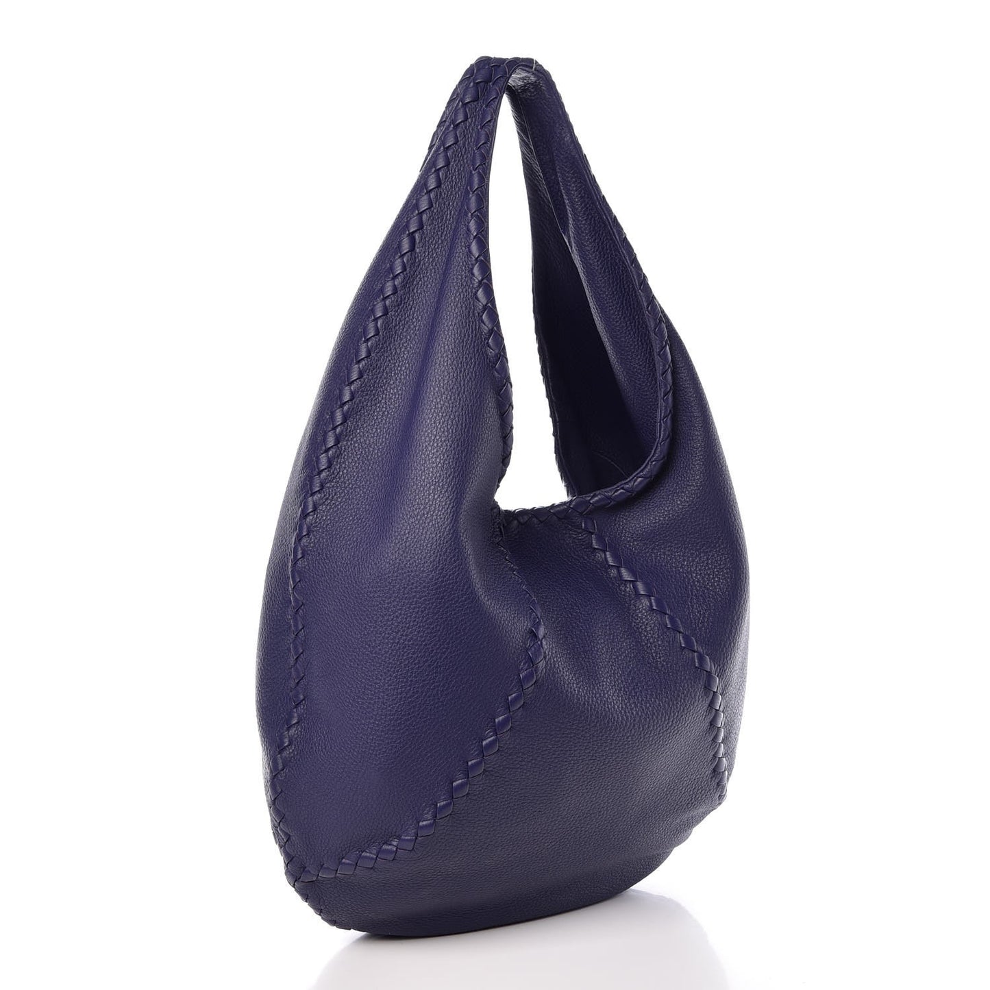 Cervo Deerskin Large Hobo Atlantic