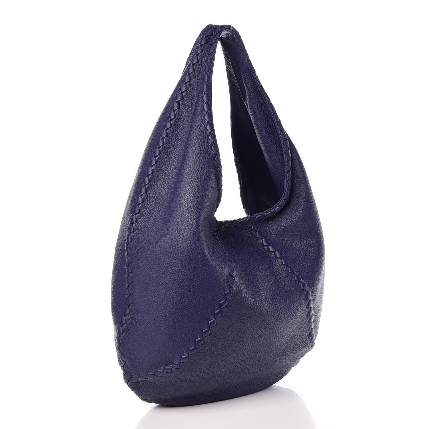 Bottega Veneta Cervo Deerskin Large Hobo Atlantic 3 of 7