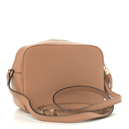 Gucci Pebbled Calfskin Small Soho Disco Bag Camelia 3 of 11