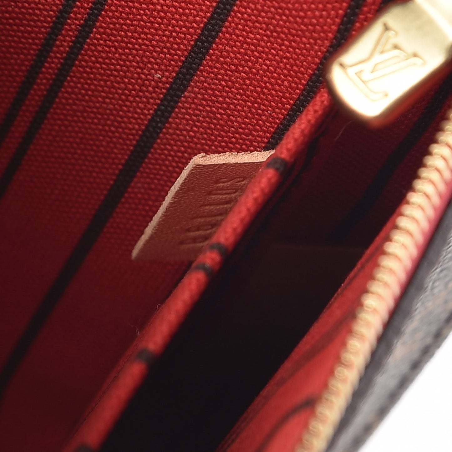 Monogram Neverfull MM GM Pochette Cherry
