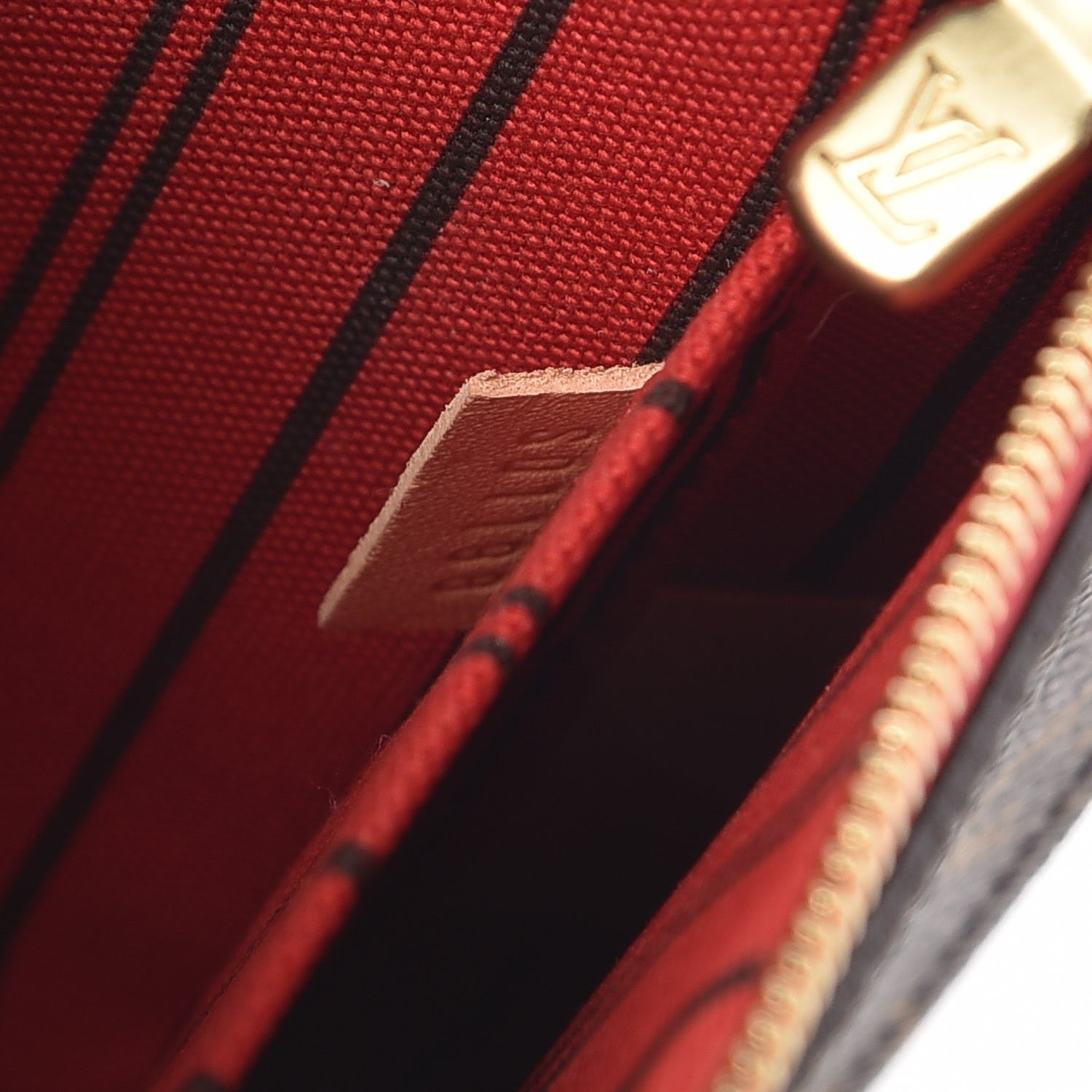Louis Vuitton Monogram Neverfull MM GM Pochette Cherry 8 of 8