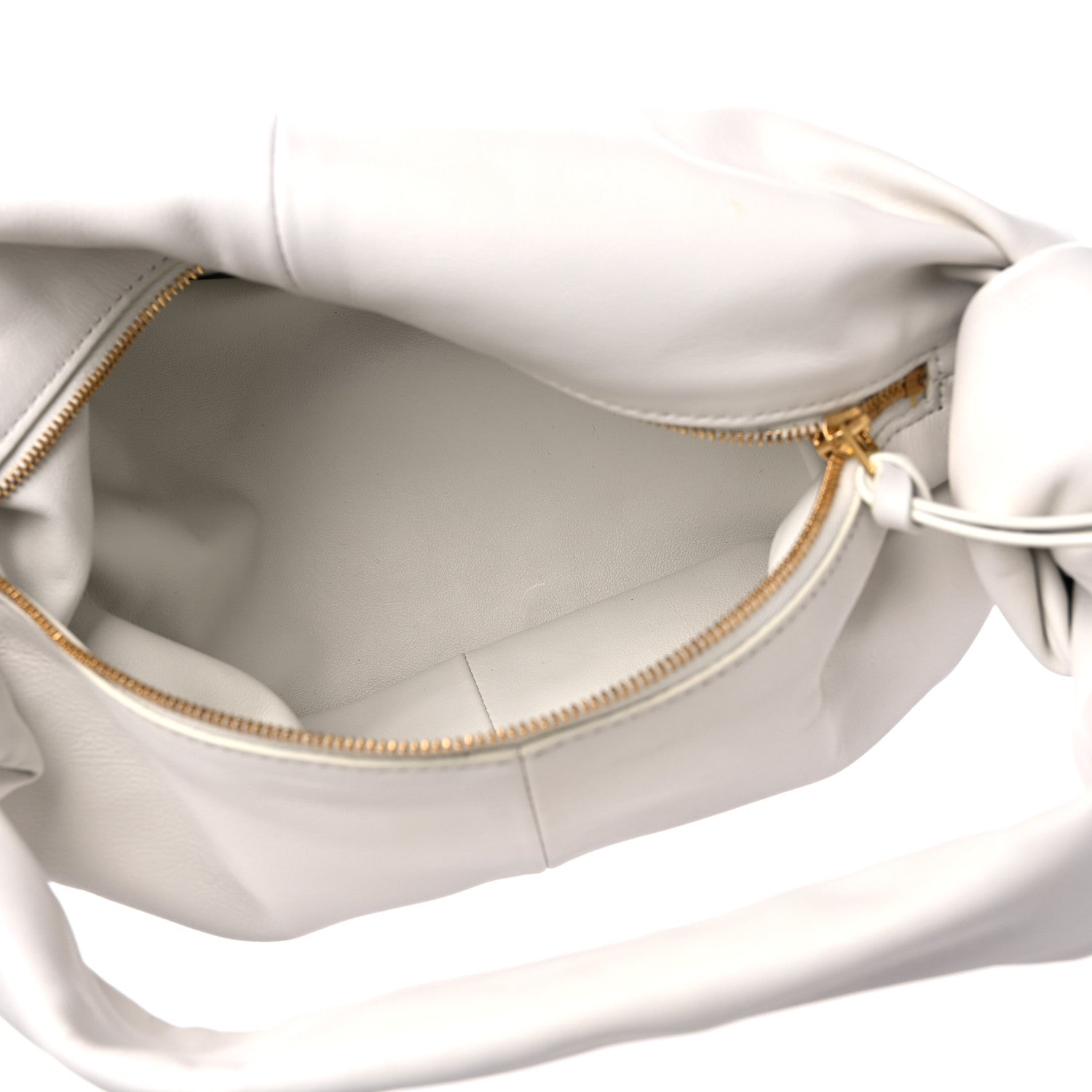 Bottega Veneta Calfskin Mini Double Knot Bag White 5 of 9