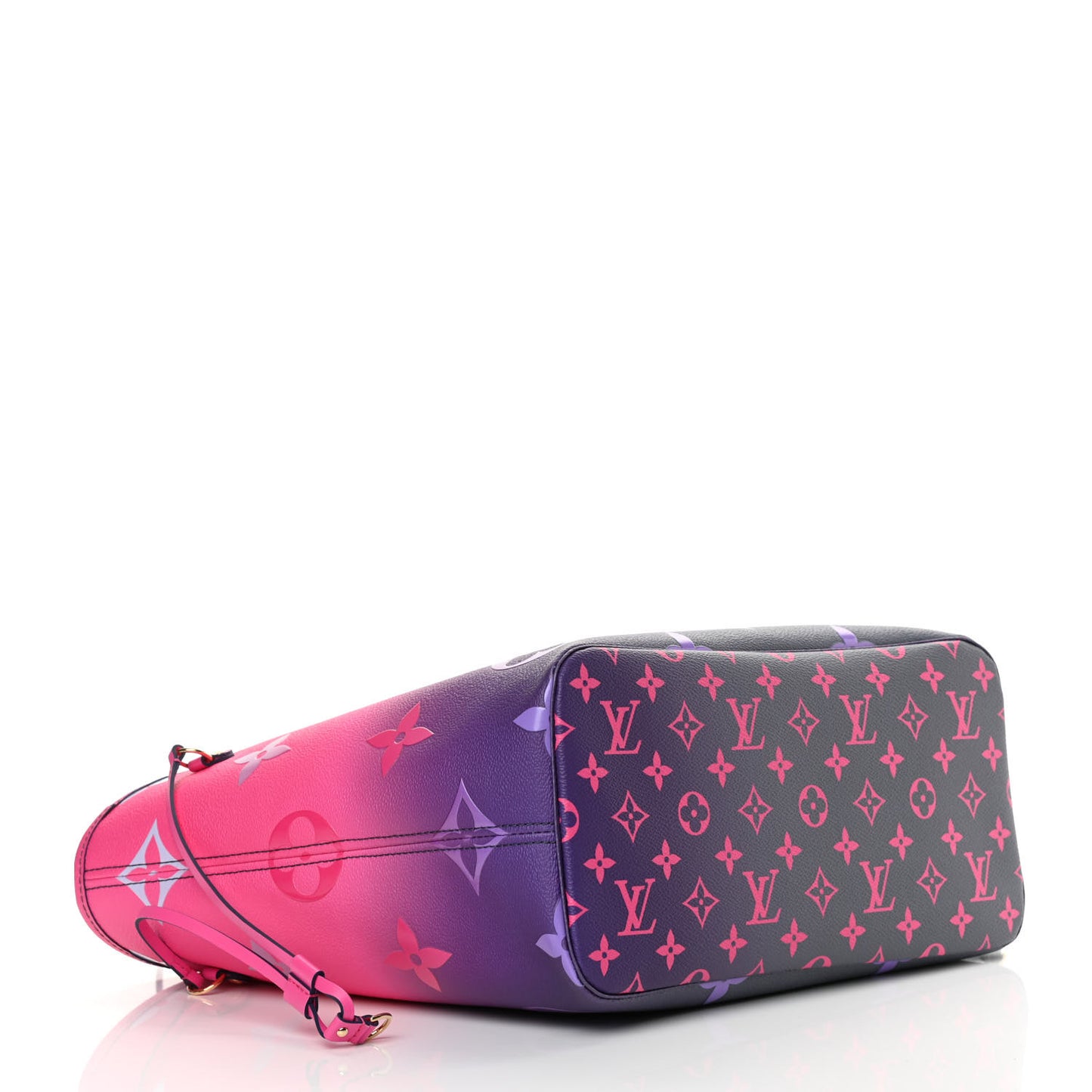 Monogram Giant Spring In The City Neverfull MM Midnight Fuchsia