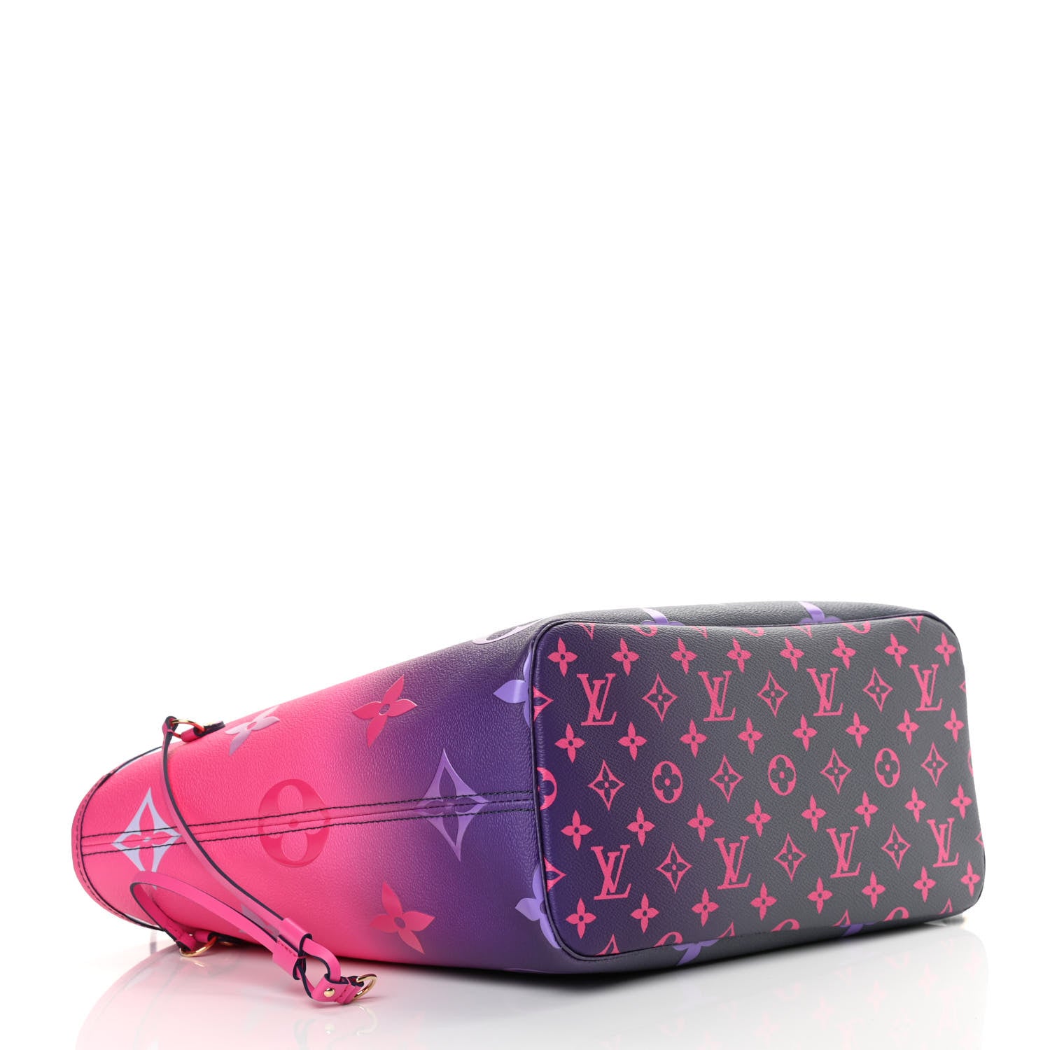 Louis Vuitton Monogram Giant Spring In The City Neverfull MM Midnight Fuchsia 5 of 10
