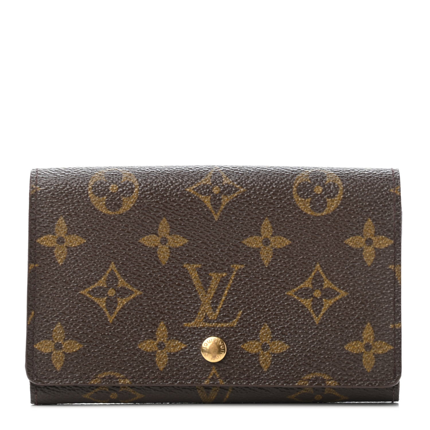 Louis Vuitton Monogram Porte-Monnaie Billets Tresor Wallet 1 of 5