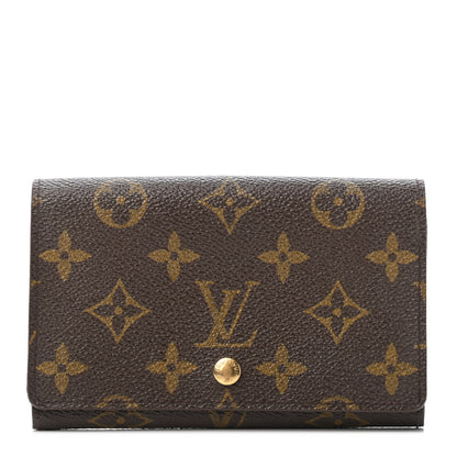 Louis Vuitton Monogram Porte-Monnaie Billets Tresor Wallet 1 of 5