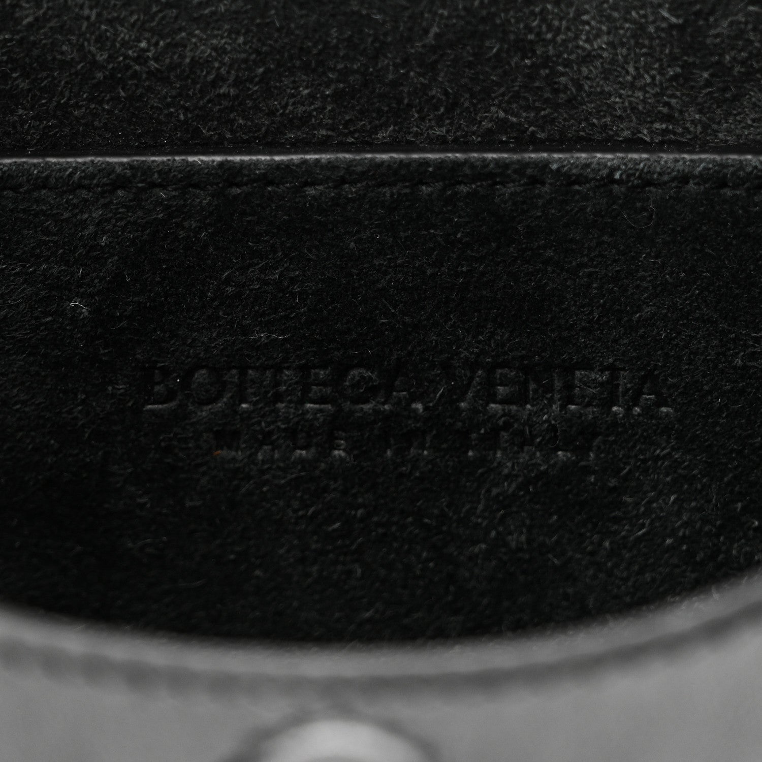 Bottega Veneta Calfskin Small Fisherman Bag Black 6 of 9