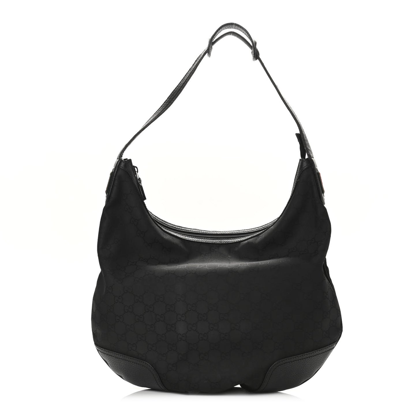 Nylon Monogram Large Princy Hobo Black