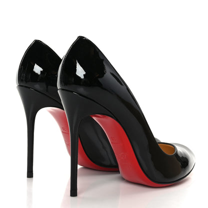 Christian Louboutin Patent Corneille 100 Pumps 38 Black 4 of 7