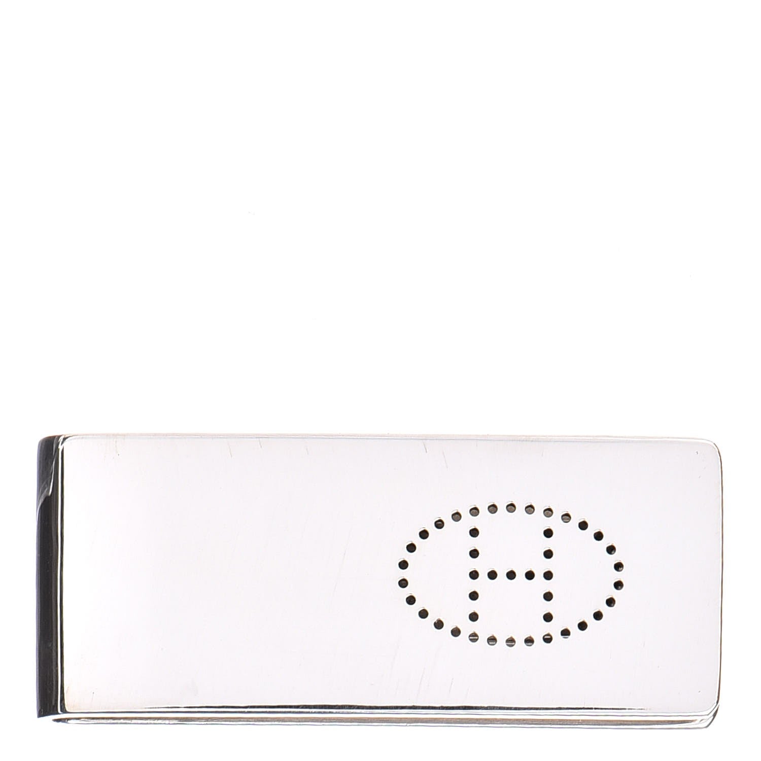 Hermes Sterling Silver Evelyne Money Clip 1 of 4