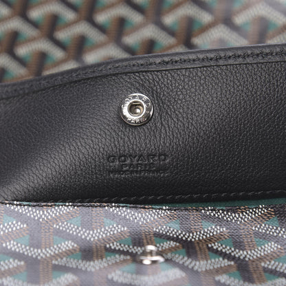 Goyard Goyardine Saint Louis Claire Voie GM Black Green 8 of 11