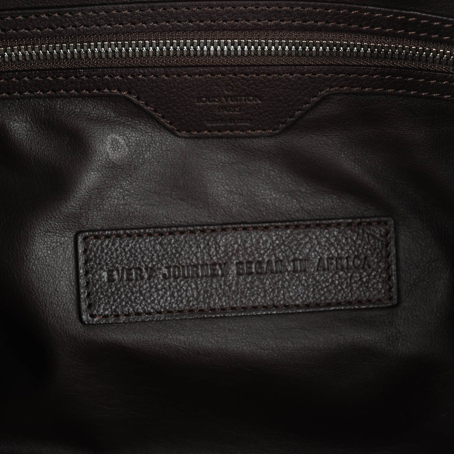 X EDUN Monogram Revelation Keepall 45 Bandouliere Brown