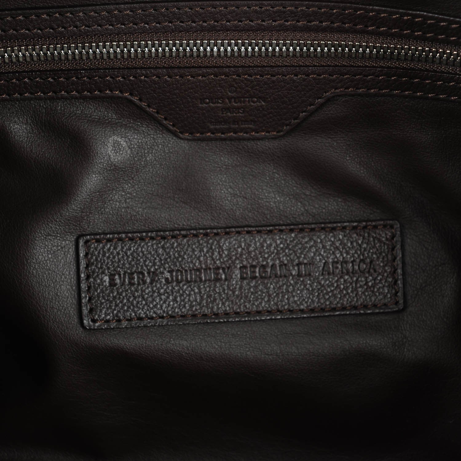 Louis Vuitton X EDUN Monogram Revelation Keepall 45 Bandouliere Brown 7 of 8