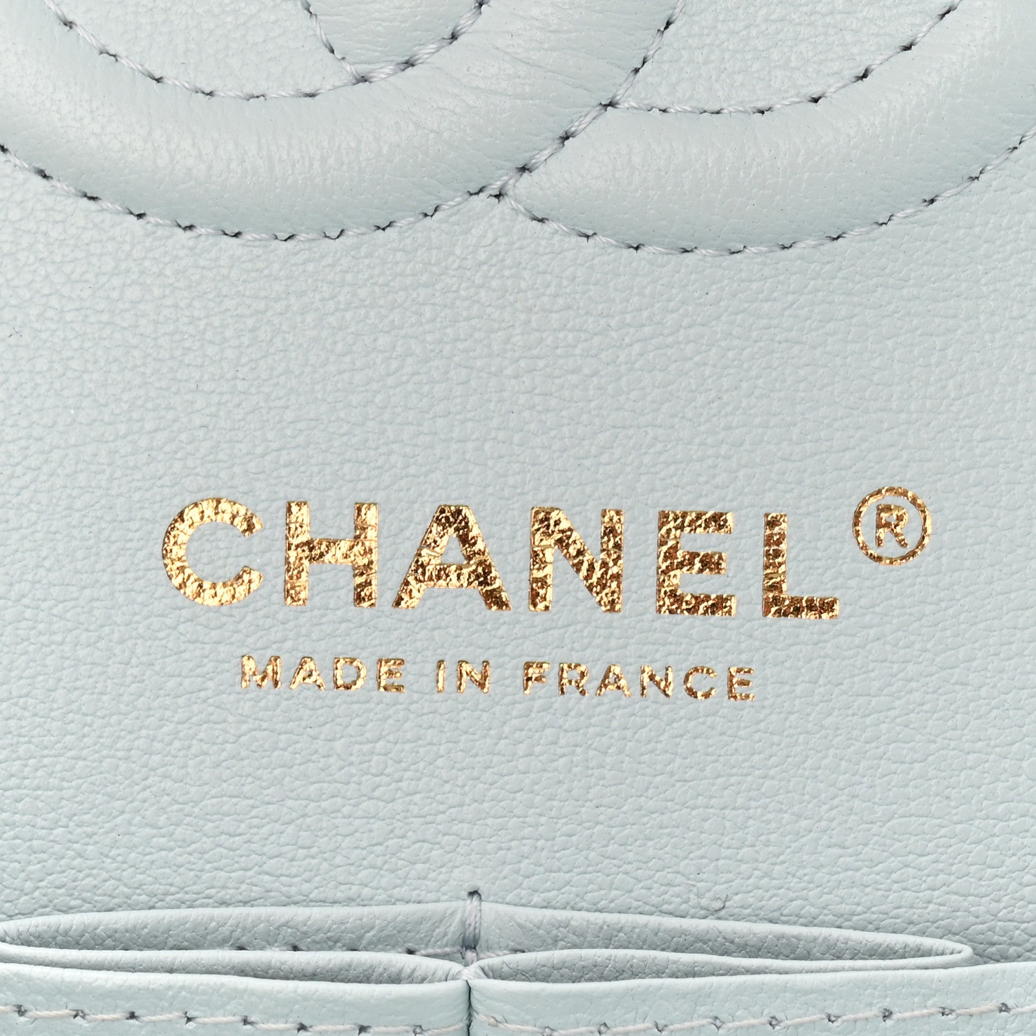 Chanel Caviar Quilted Small Double Flap Light Blue 6 of 11