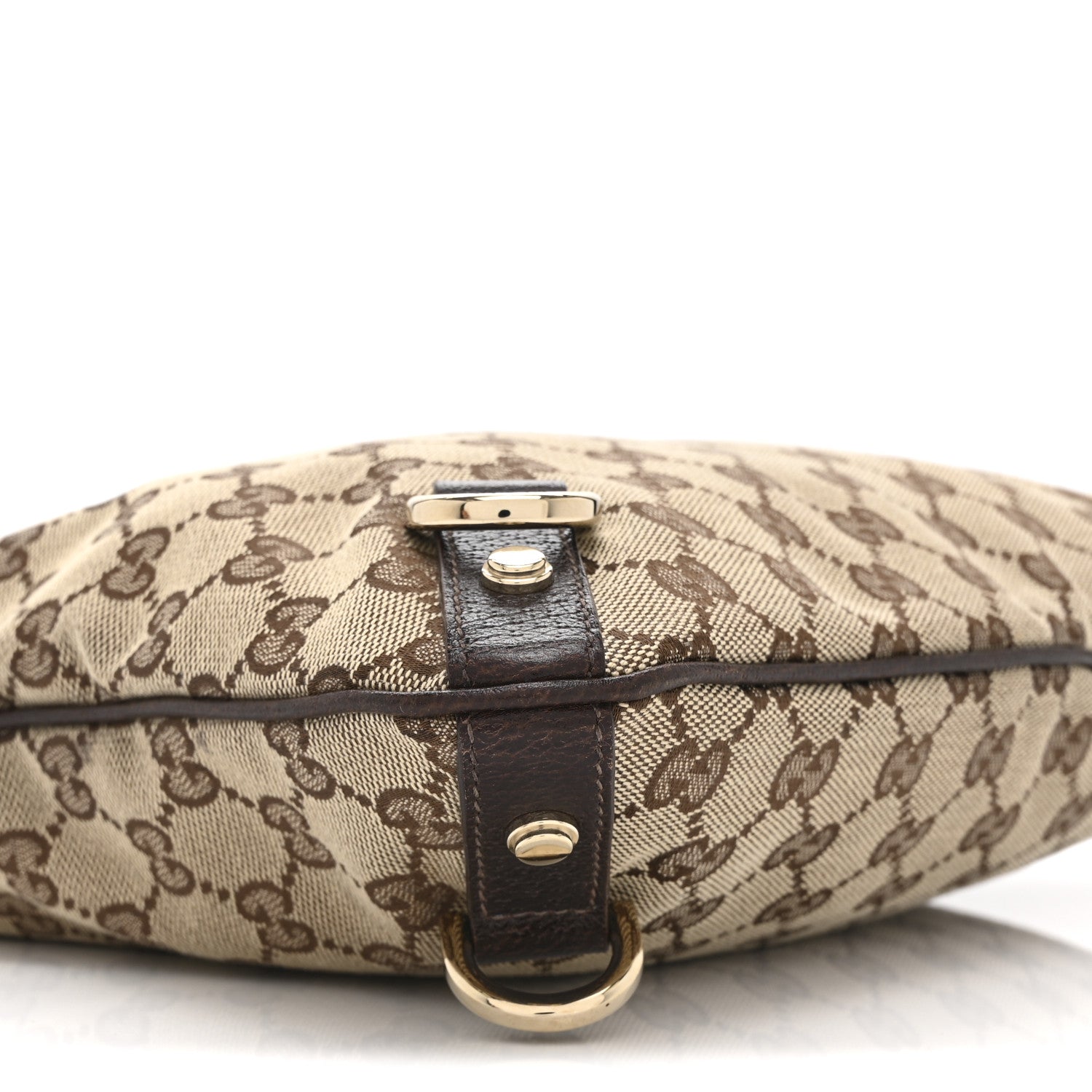 Gucci Monogram Abbey Messenger Bag Dark Brown 9 of 10