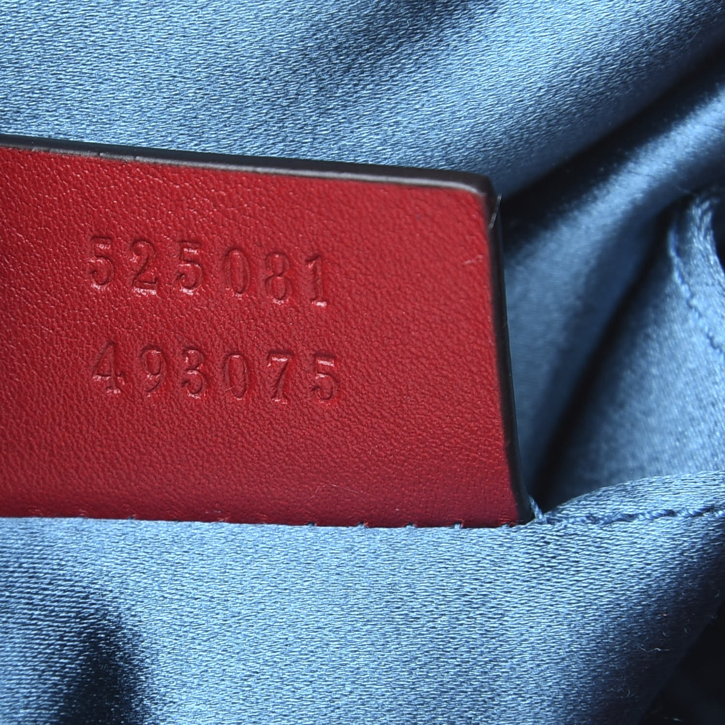 Velvet Matelasse GG Marmont Bucket Bag Hibiscus Red