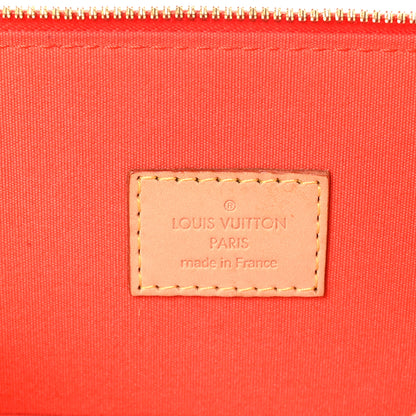 Louis Vuitton Vernis Alma GM Orange Sunset 6 of 10