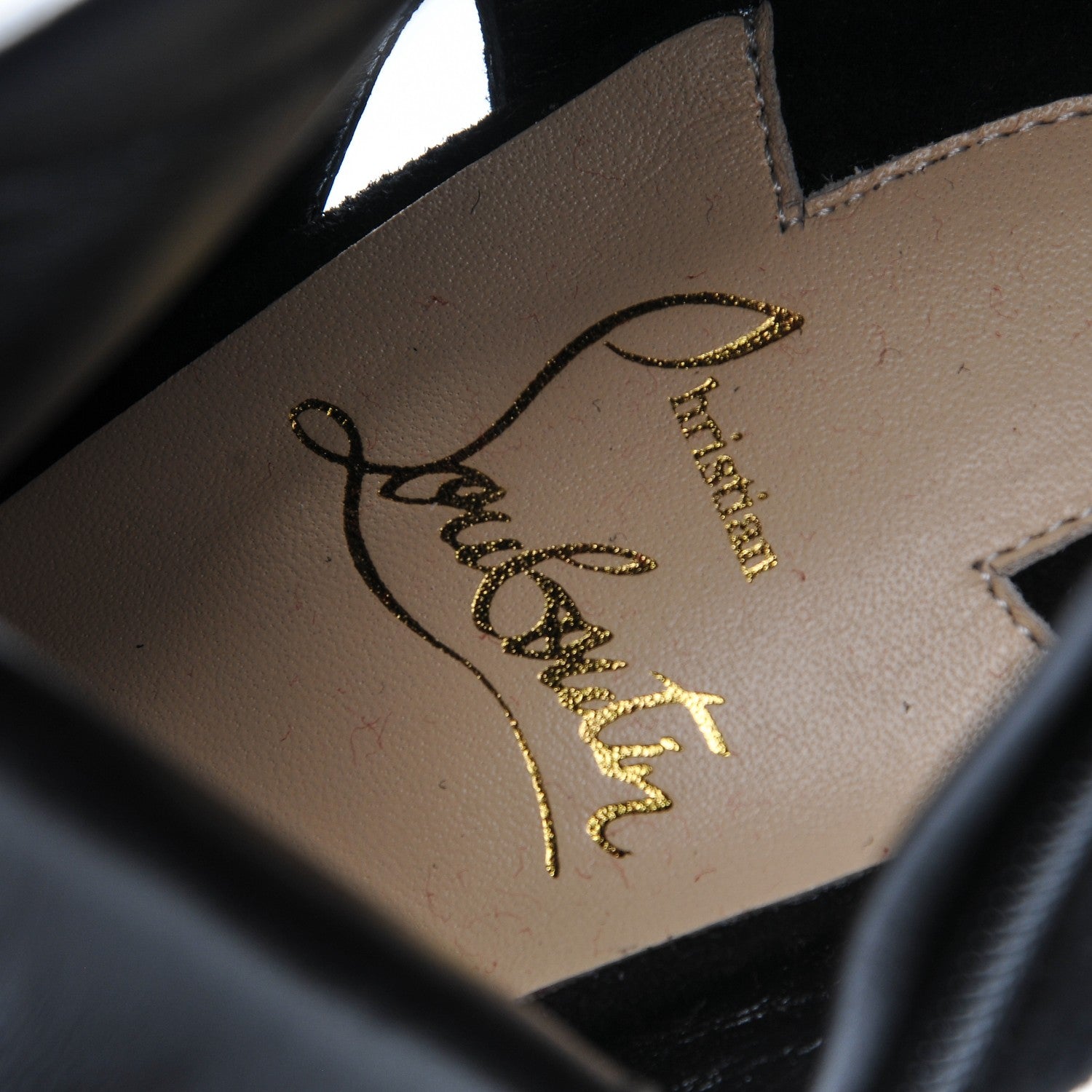 Christian Louboutin Veau Velours Belfeconica 120 Booties 39 Black 7 of 7