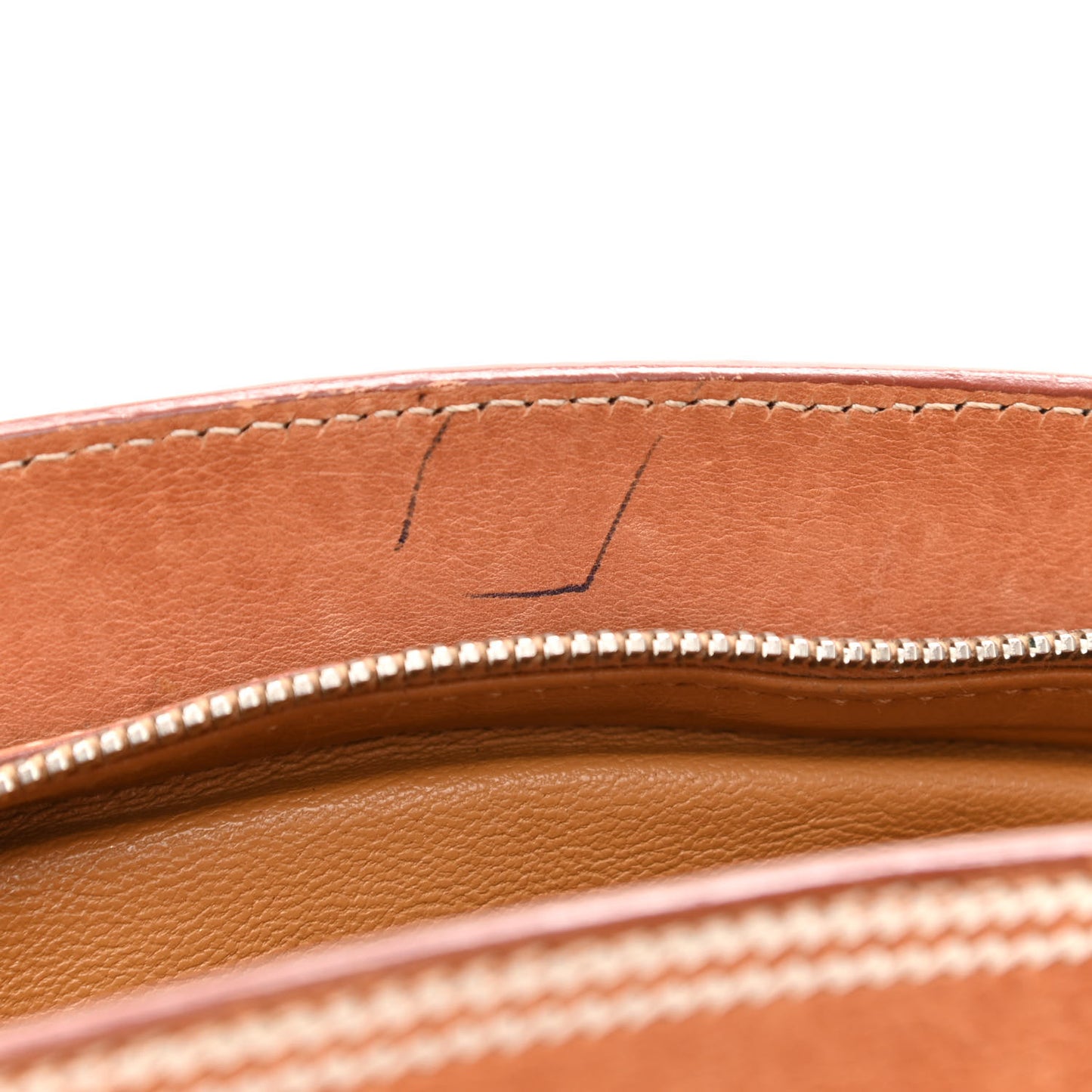 Calfskin Large My Dior Frame Pocket Satchel Brown