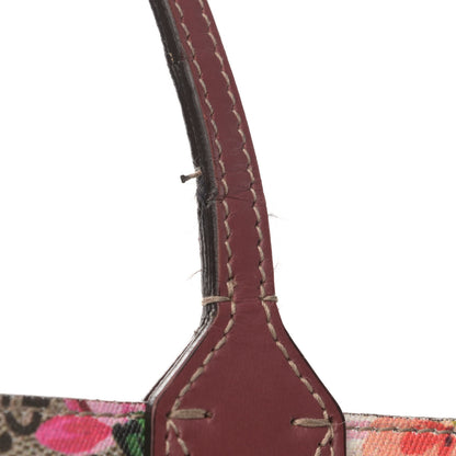 Gucci GG Supreme Monogram Blooms Large Reversible Tote Beige Multicolor Dry Rose 13 of 16