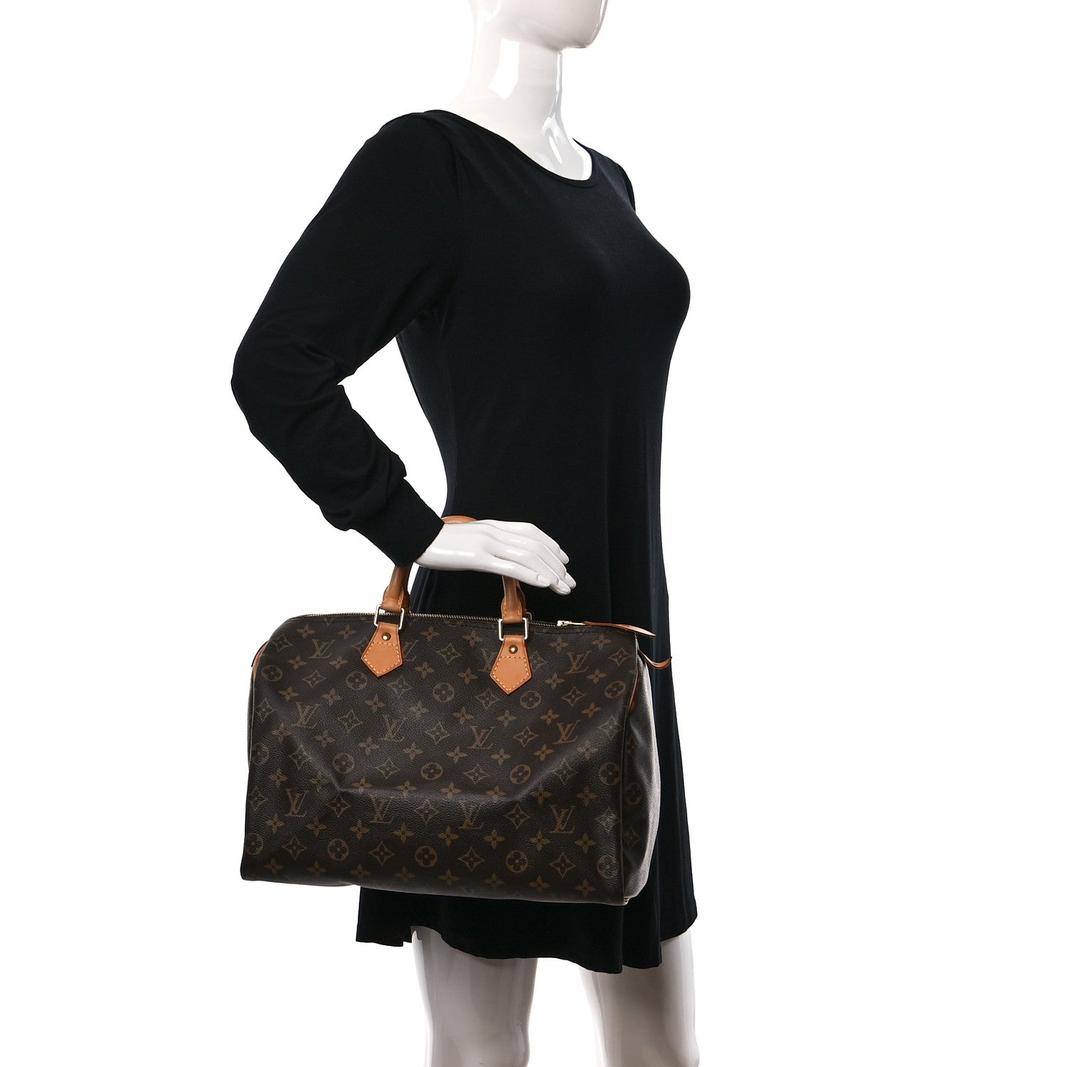 Louis Vuitton Monogram Speedy 35 2 of 14