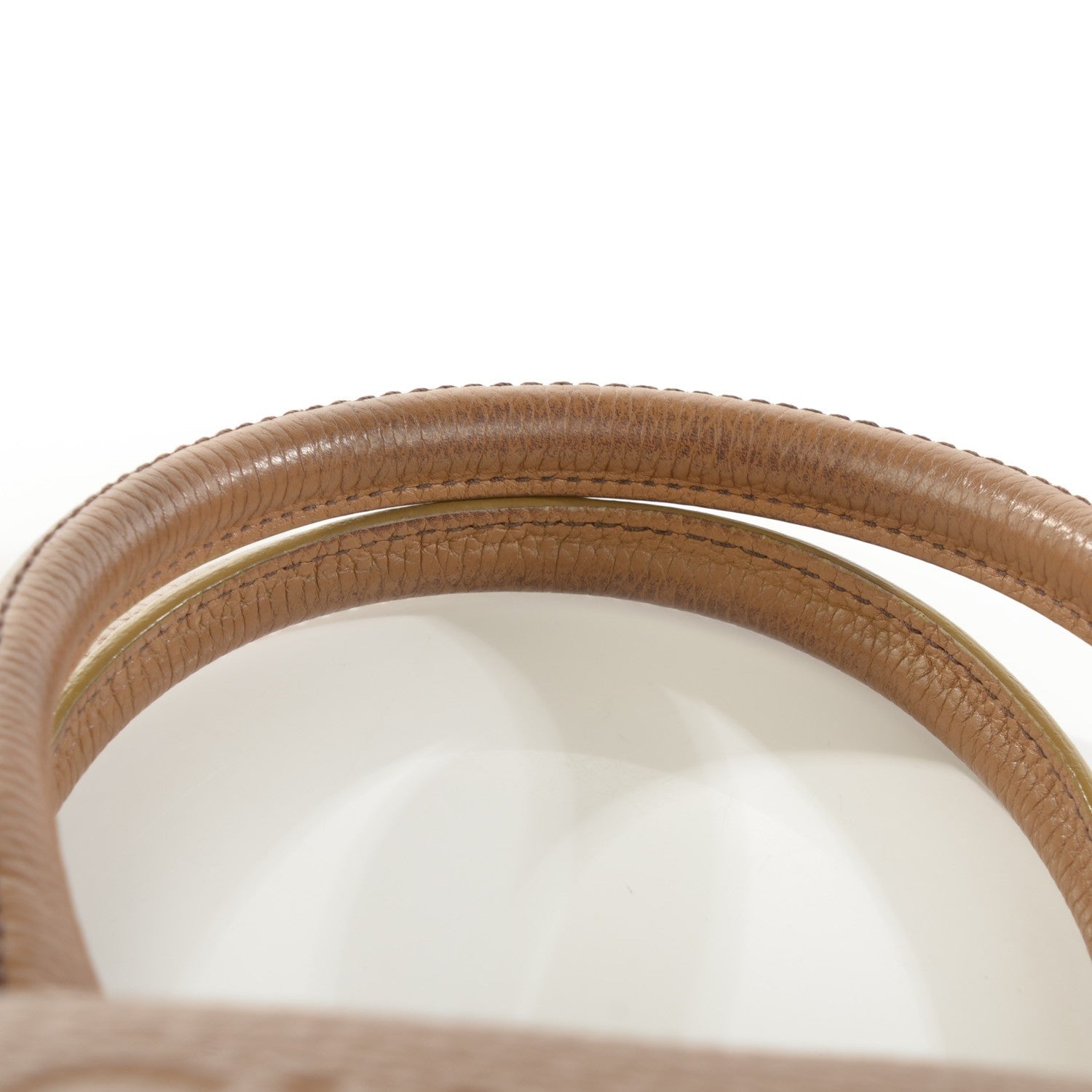 Chanel Calfskin Small Tassel Bowler Light Brown 5 of 8