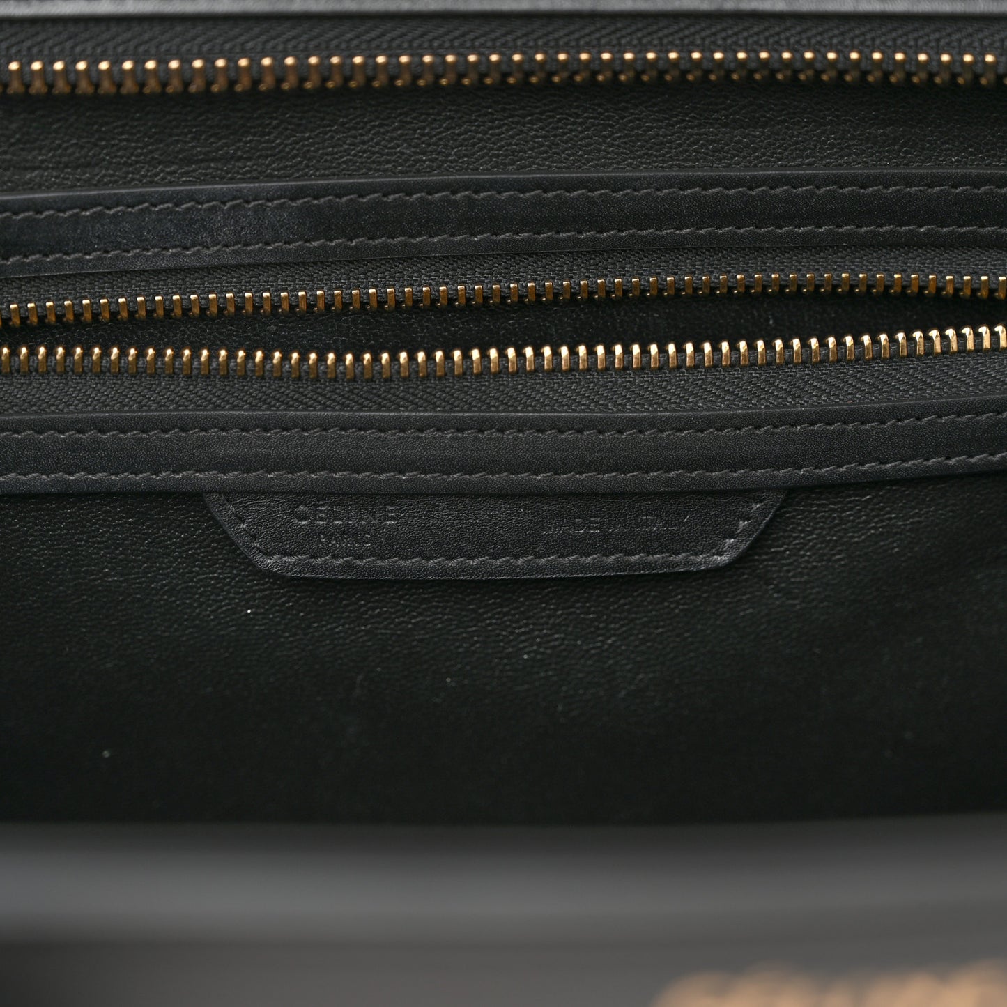 Bullhide Calfskin Mini Bi-Color Luggage Black White