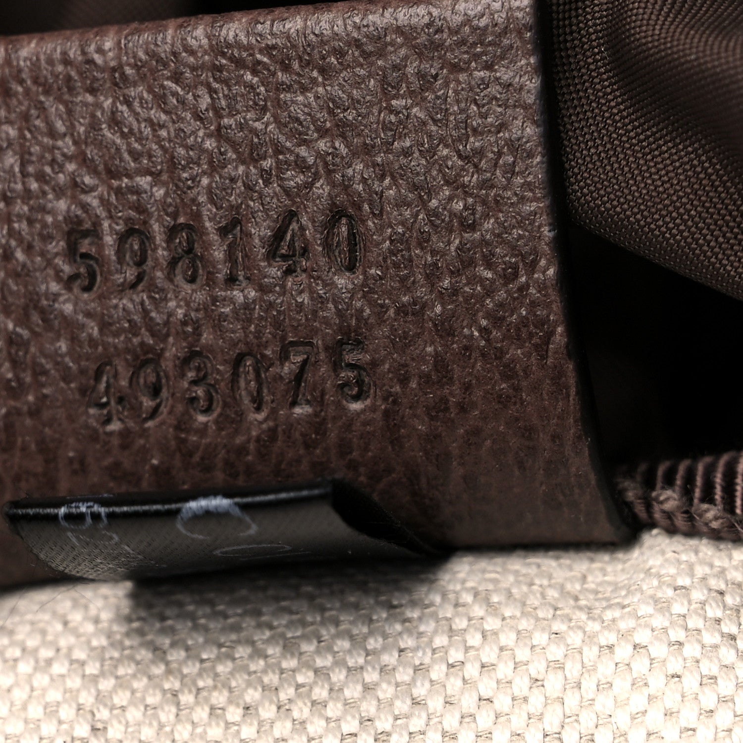 Gucci GG Supreme Monogram Medium Ophidia Double Buckle Backpack Brown 7 of 11