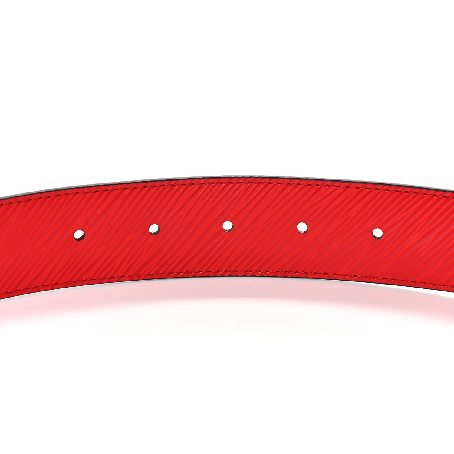 Louis Vuitton Monogram Epi 35mm LV Circle Reversible Belt 90 36 Coquelicot 5 of 6