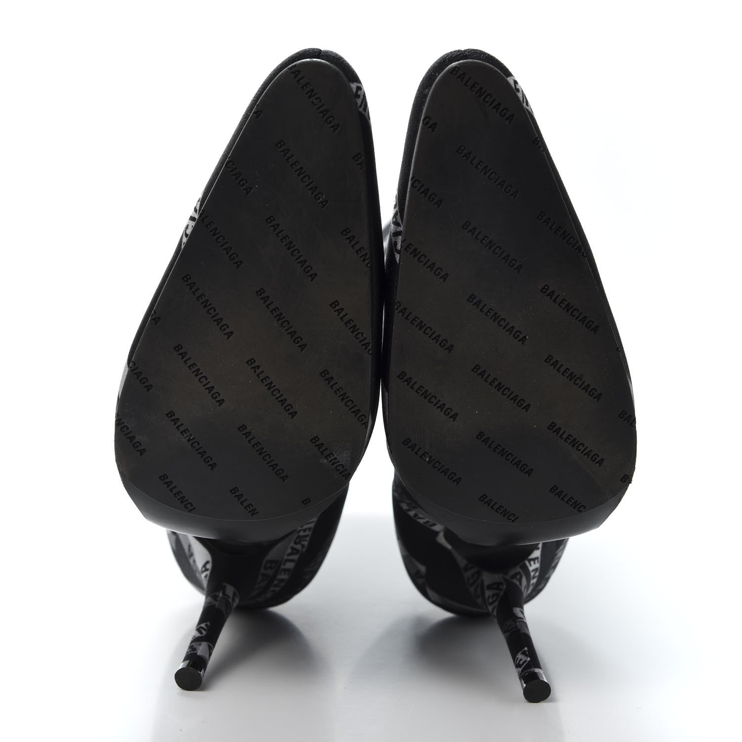 Balenciaga Spandex Losange Monogram 110mm Booties 39 Gris Black 6 of 8