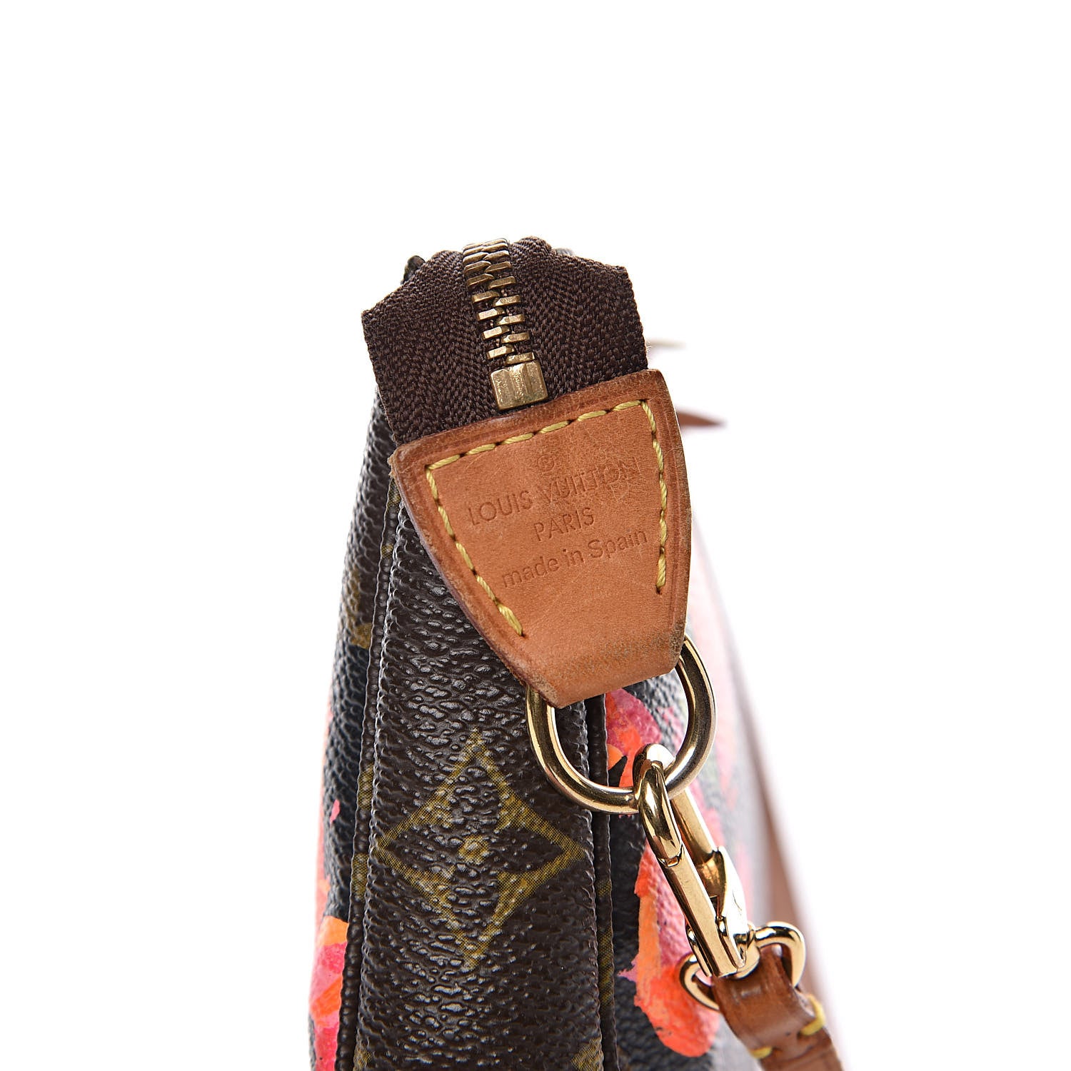 Louis Vuitton Monogram Roses Pochette Accessories 7 of 10
