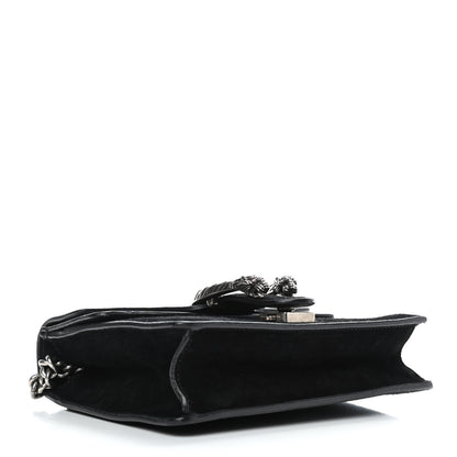 Gucci Suede Mini Dionysus Shoulder Bag Black 4 of 10