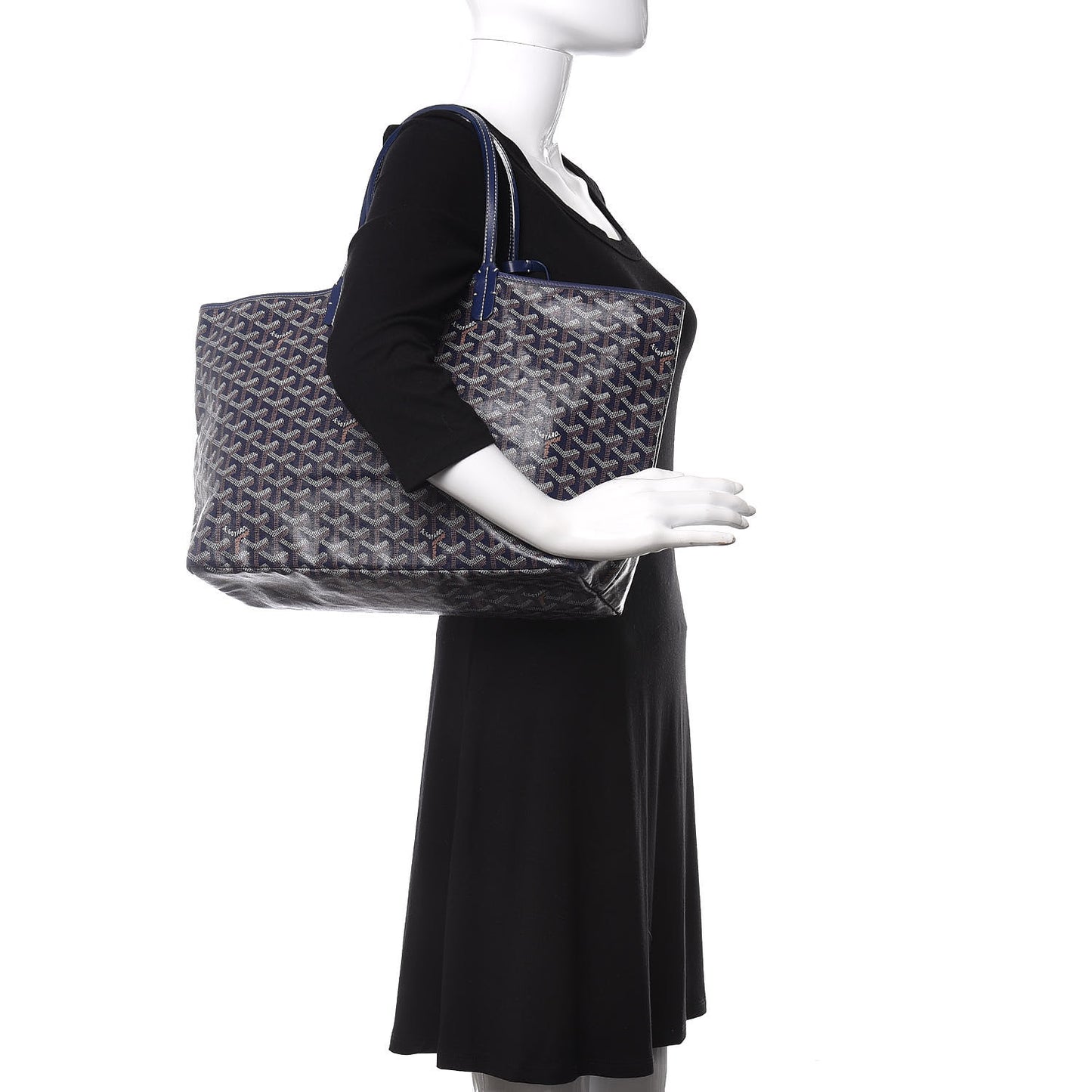Goyardine Saint Louis PM Navy