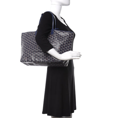 Goyard Goyardine Saint Louis PM Navy 3 of 8