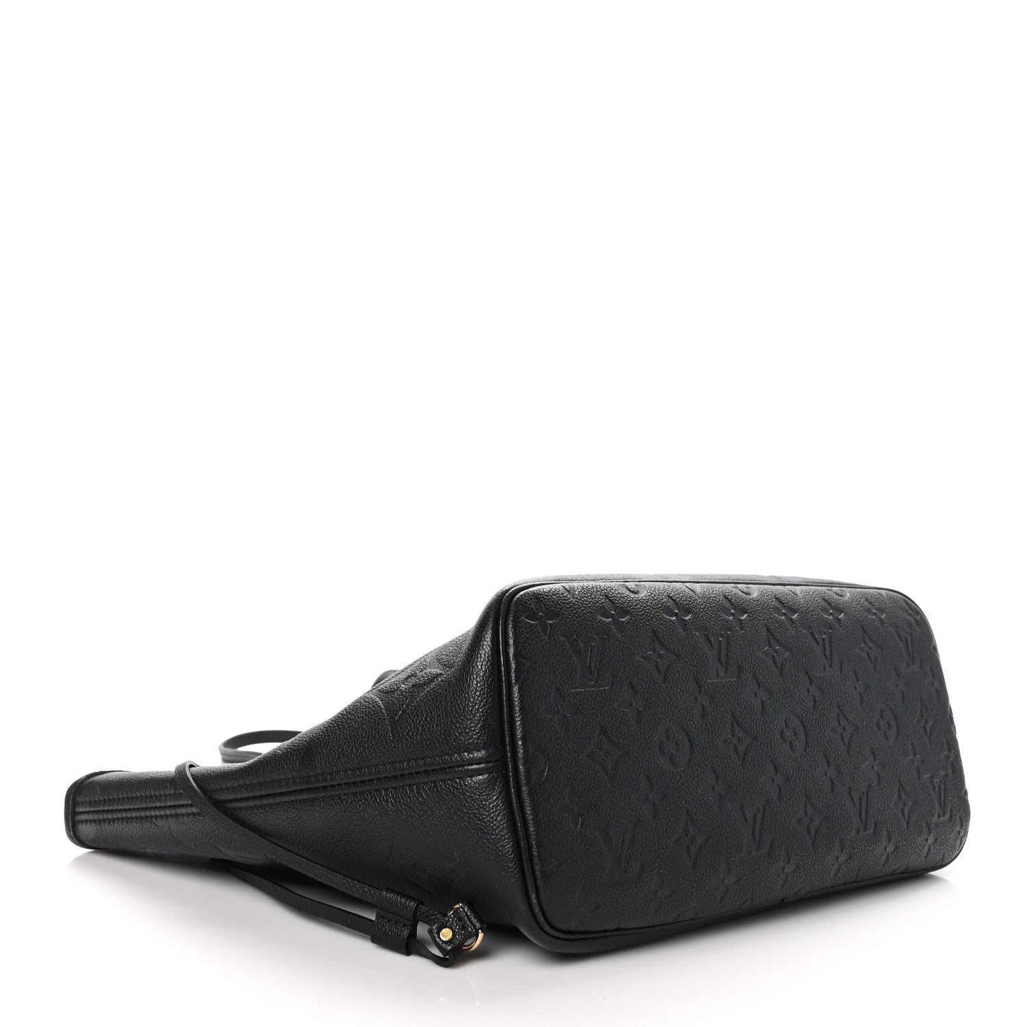 Louis Vuitton Empreinte Monogram Giant Neverfull MM Black 4 of 9